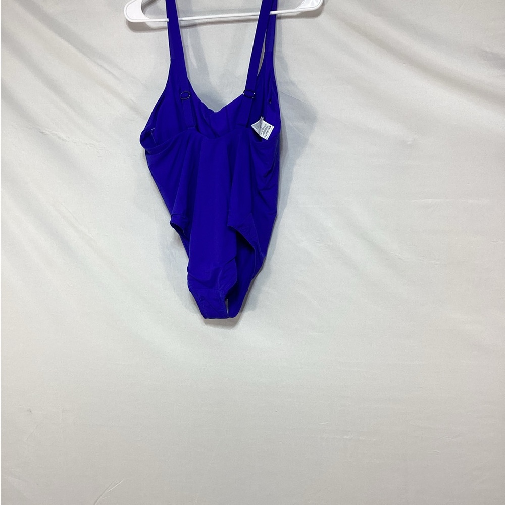 NWT Athleta Blue large Hermosa one piece swimsuit - Picture 6 of 12